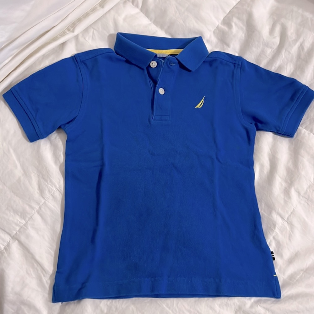 Nautica Boys Polo Size M (5/6)